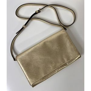 Kate Spade Gold Crossbody Bag